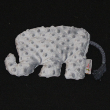Wärmekissen "Elefant" klein grau